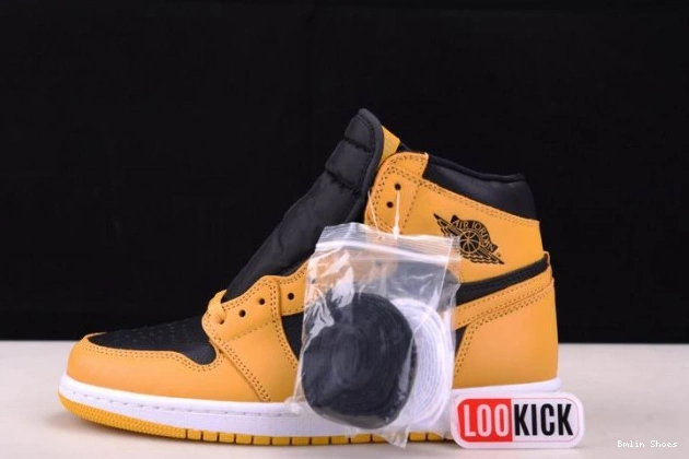 Bmlin Air Jordan 555088-701 Pollen 1 High OG Retro 0627